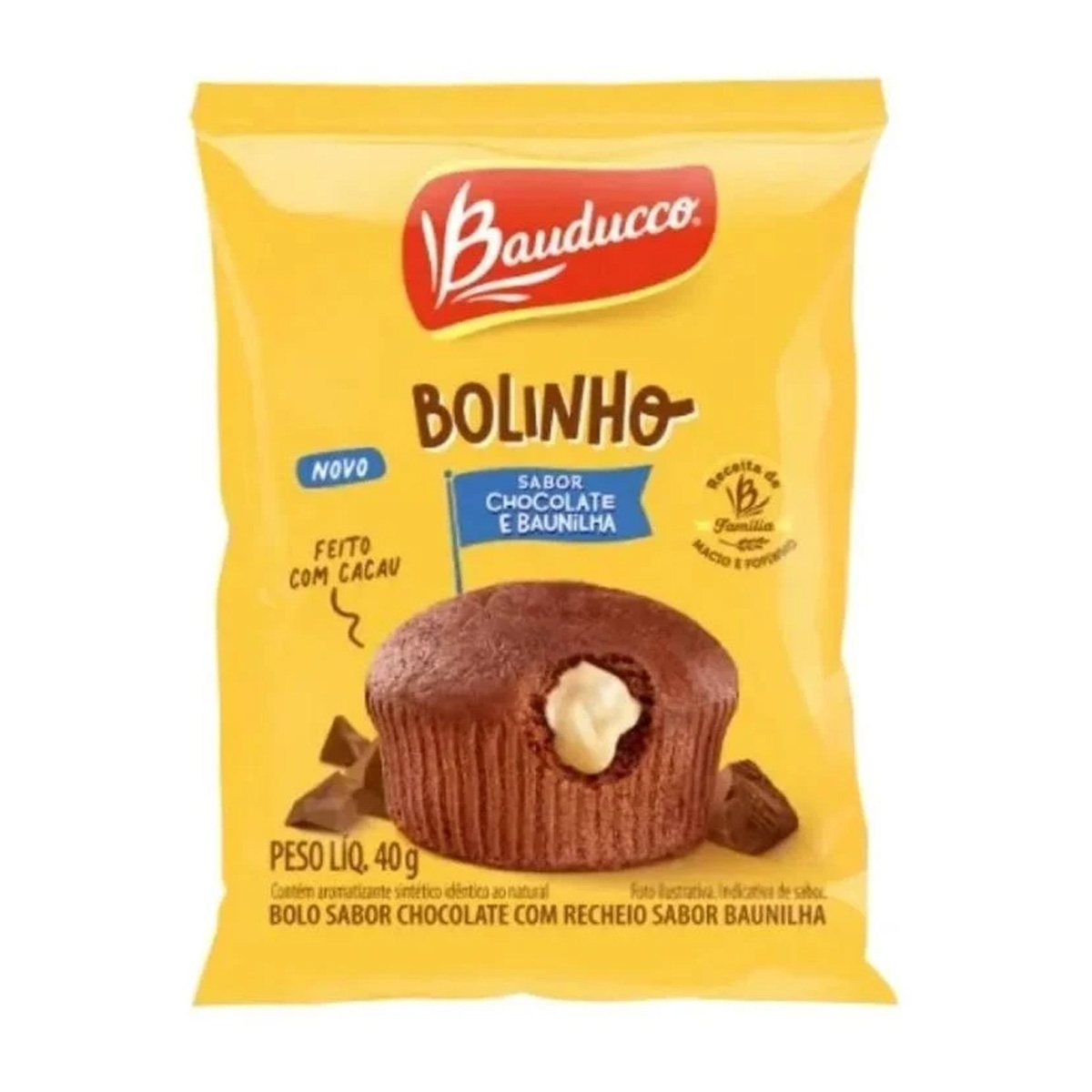 BISCOITO BAUDUCCO PAO MEL C CHOCO 30GR