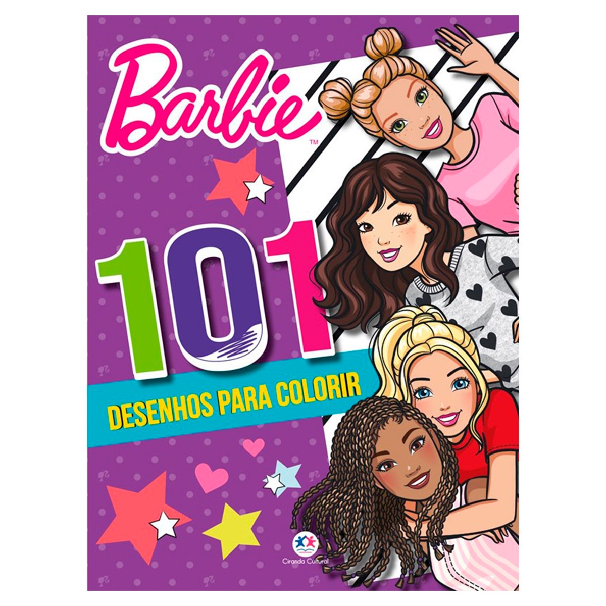 Comprar Livro Barbie 101 Primeiros Desenhos Para Colorir