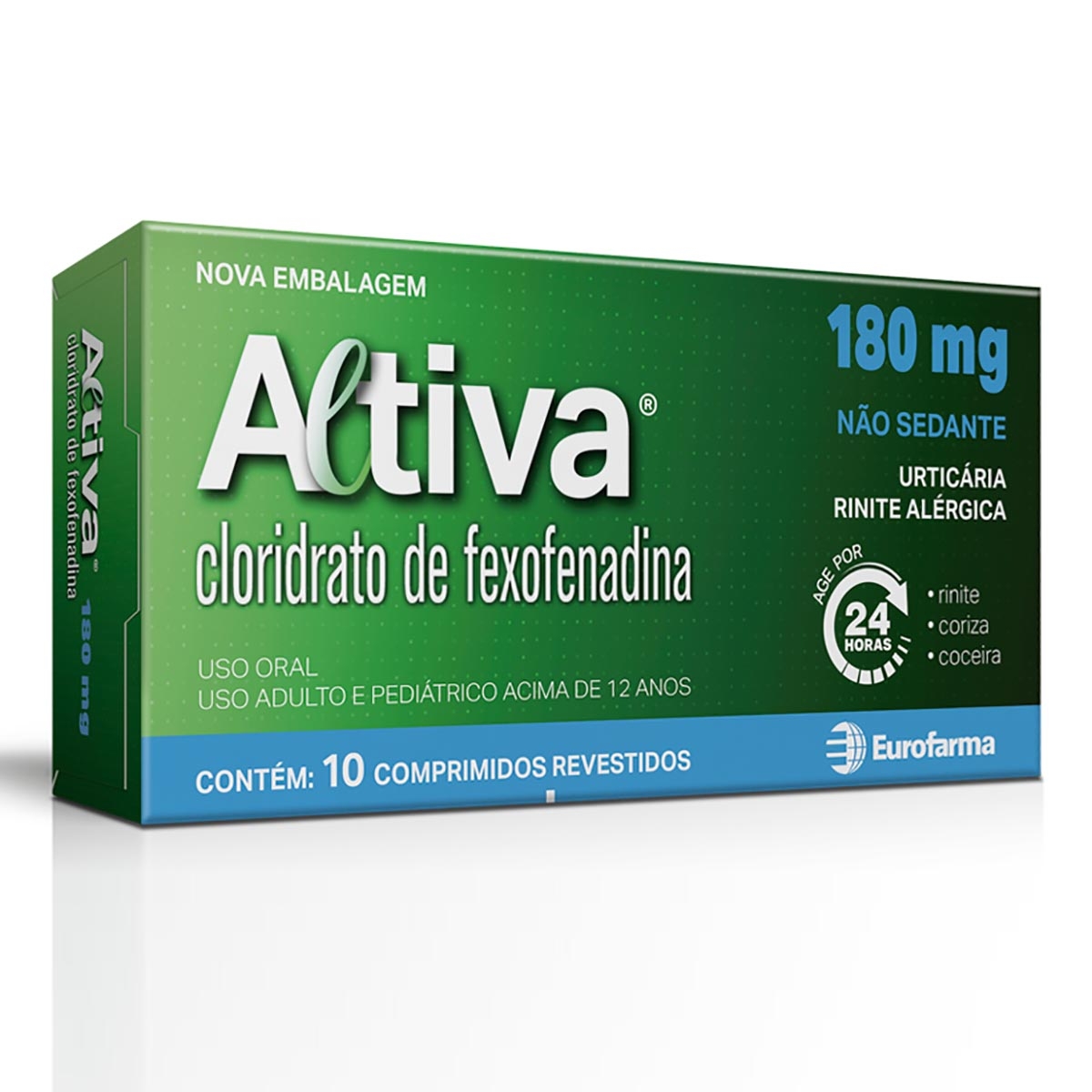 Comprar Altiva 180mg Com 10 Comprimidos | Drogaria