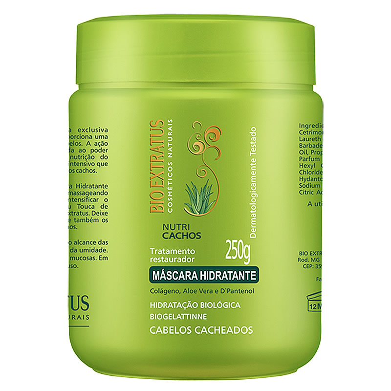 Máscara Bio Extratus Shitake Hidratação Nutrição Plus 1kg