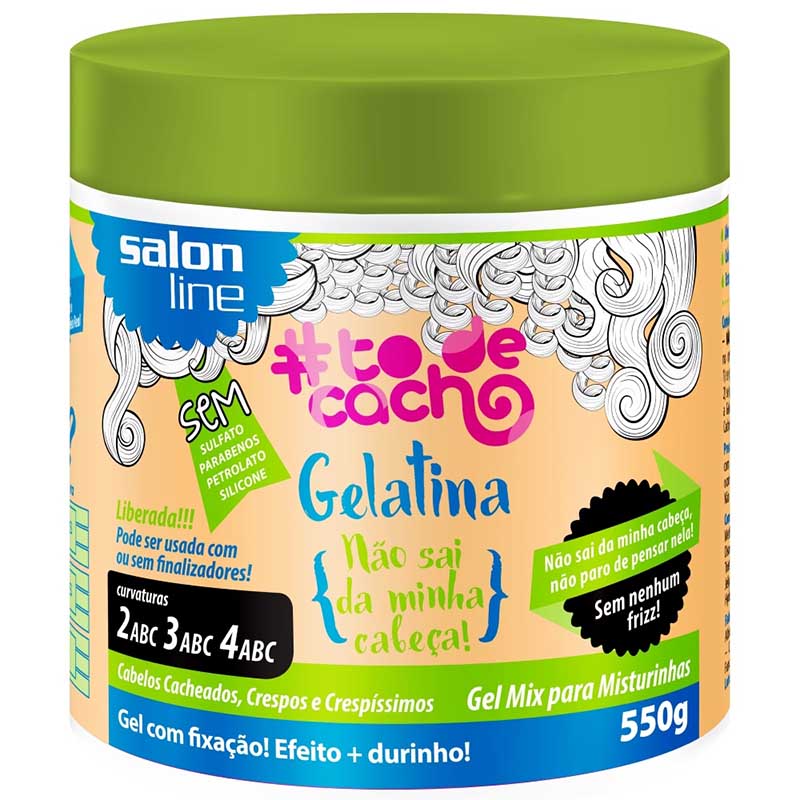 Comprar Gelatina Salon Line To De Cacho Nao Sai Da Minha