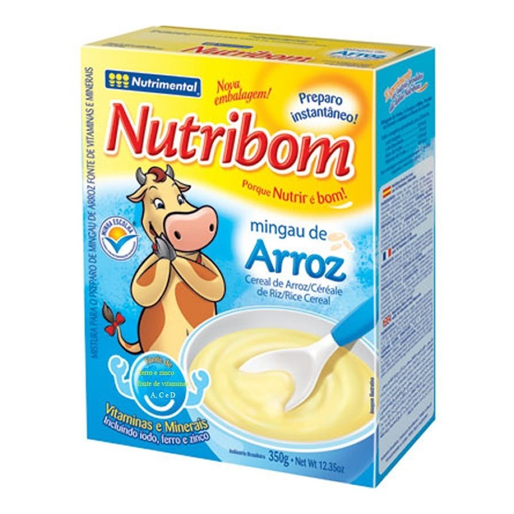 Comprar Mingau De Arroz Nutribom 350g Drogaria