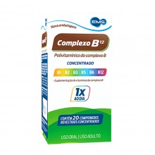 Comprar Complexo B Polivitamínico Com 100 Comprimidos Ems