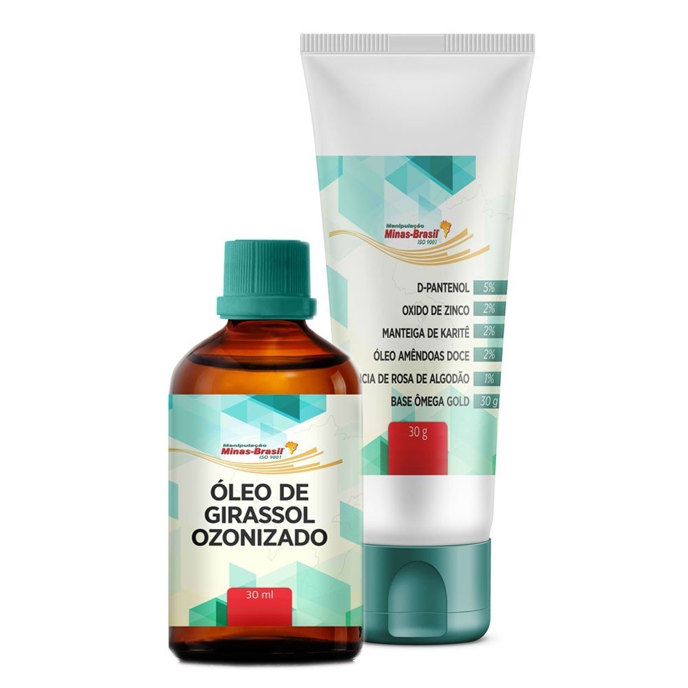 Comprar Kit Para Assadura Com Óleo de Girassol Ozonizado