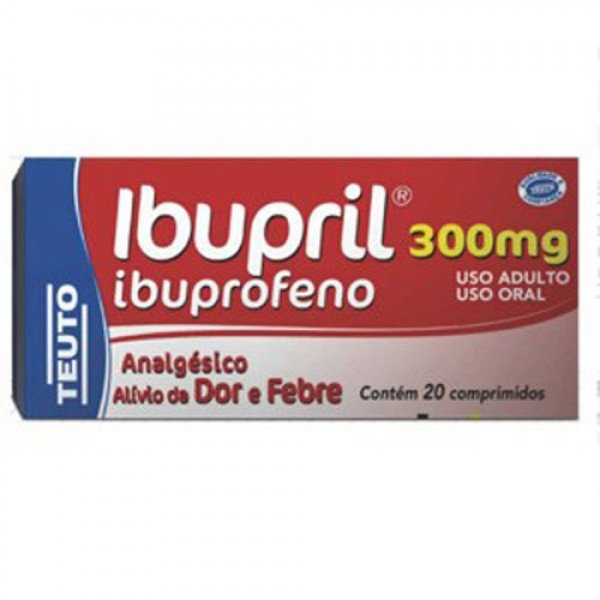 Ibupril 300mg C/ 20 Comprimidos - Teuto | Drogaria