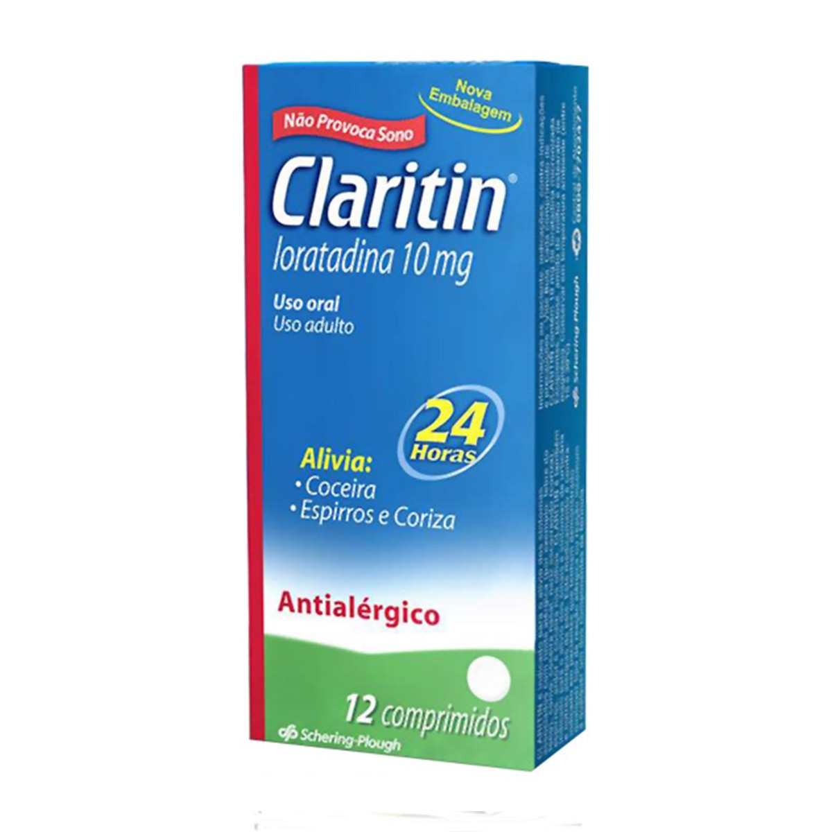 Comprar Claritin 10Mg Com 12 Comprimidos Bayer Drogaria