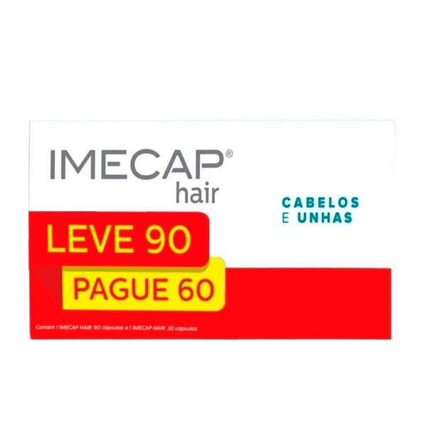 Imecap Hair Cabelos E Unhas Kit Leve Pague C Psulas