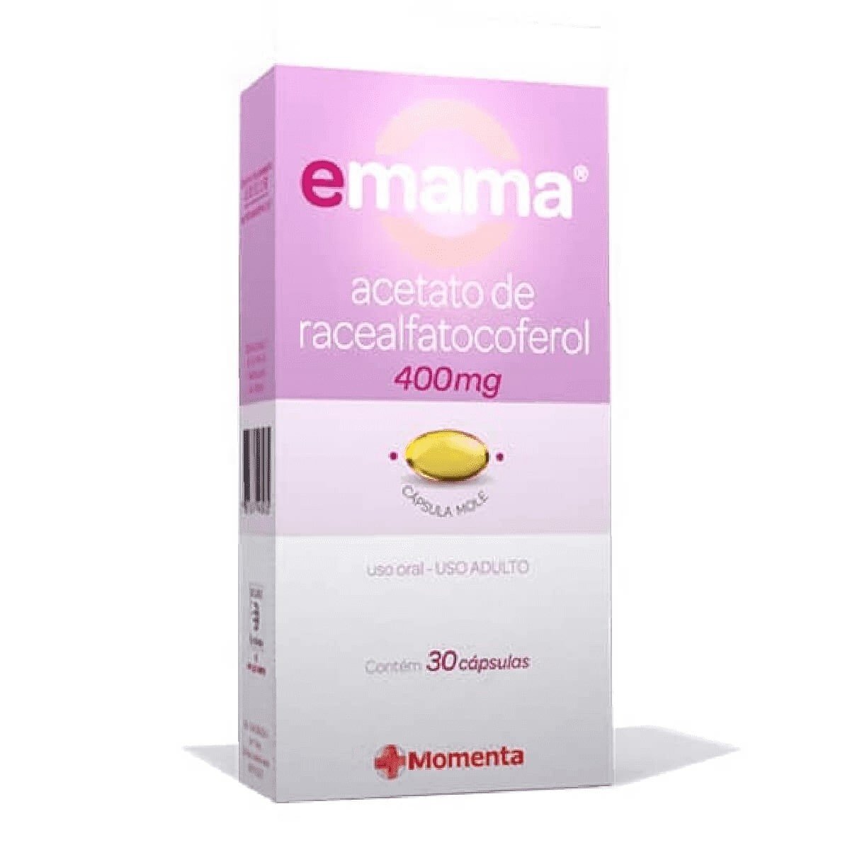 Comprar EMAMA 400MG COM 30 CÁPSULAS | Drogaria Minas-Brasil