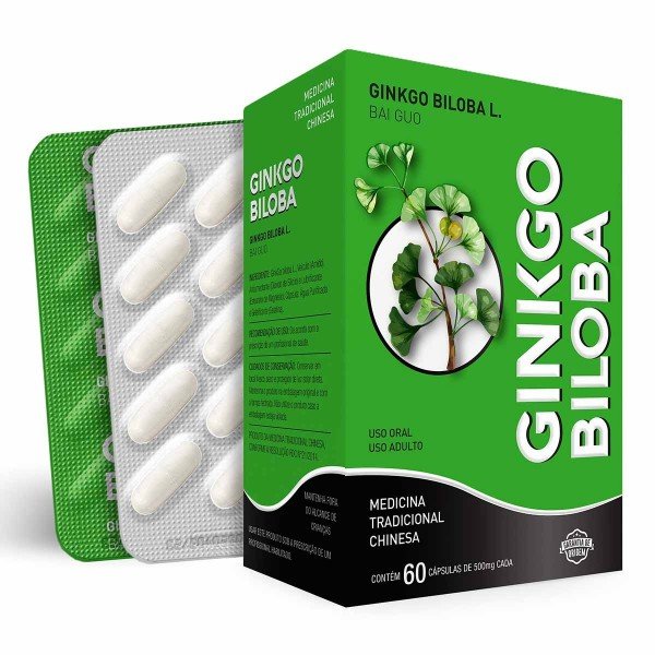 Comprar Ginkgo Biloba Mg Com Cápsulas Hlcaps Drogaria