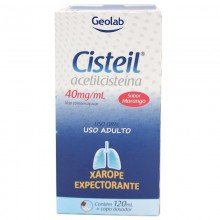 Cisteil 20mg/ml Xarope Pediátrico com 120ml - Drogaria Araujo