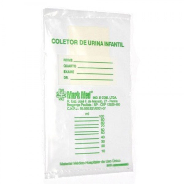 Comprar Coletor de Urina Infantil Unissex Com 01 Unidade