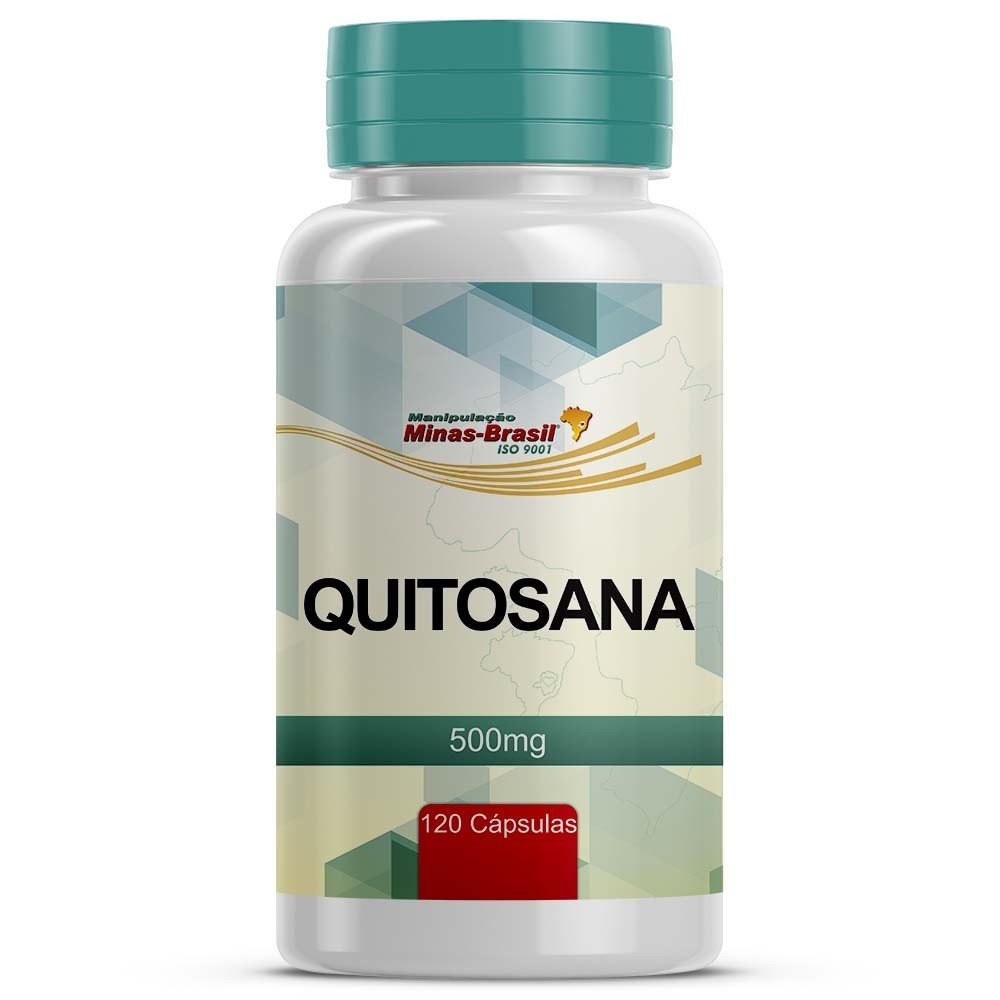 Comprar Quitosana 500Mg -120 Cápsulas | Drogaria