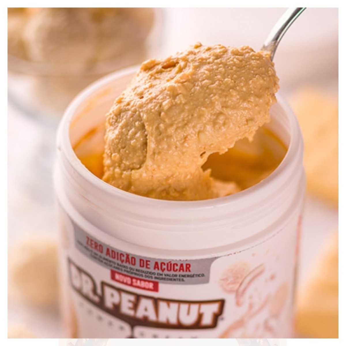 Pasta de Amendoim sabor Cookies & Cream - Dr. Peanut