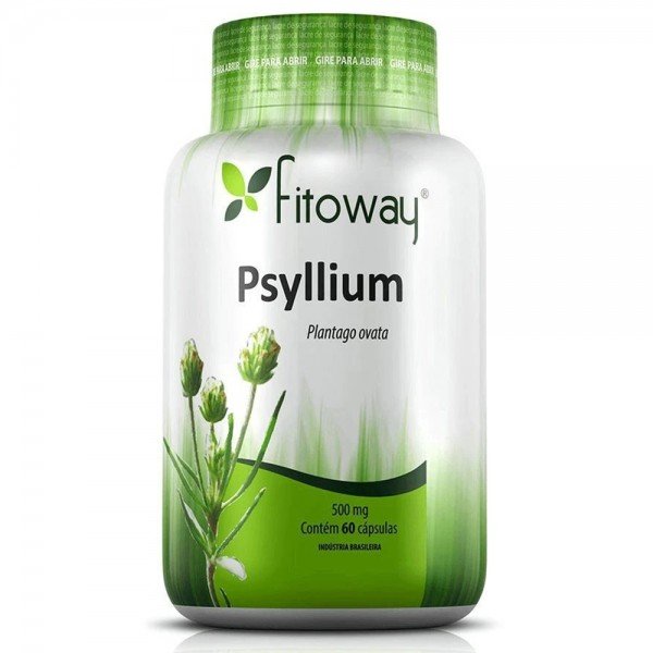 Comprar Psyllium 500Mg Fitoway Com 60 Cápsulas | Drogaria