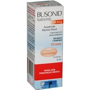 Comprar Busonid 64 Mcg Suspensão Aquosa Nasal Com 120 Doses