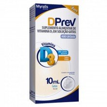 Comprar Vitamina D Dprev Ative Calcifediol 10Mcg Com 30