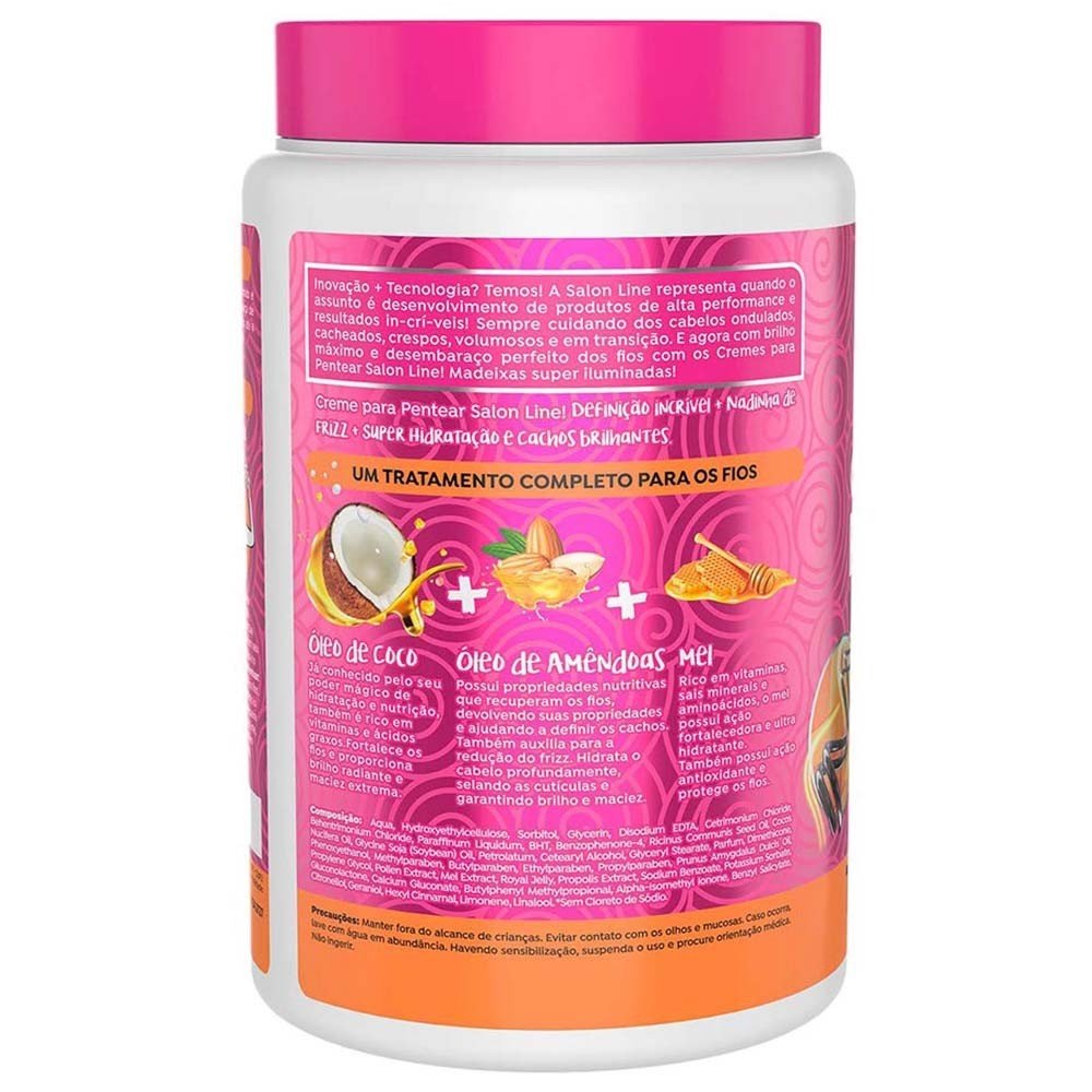 Comprar Creme Para Pentear Definicao Intensa 1kg Salon Line