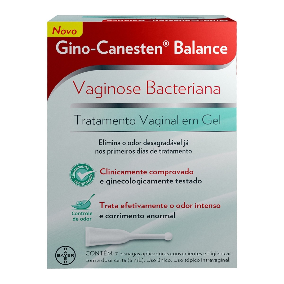 Comprar Gino Canesten Balance Gel Vaginal Com 7 Unidades De 6330