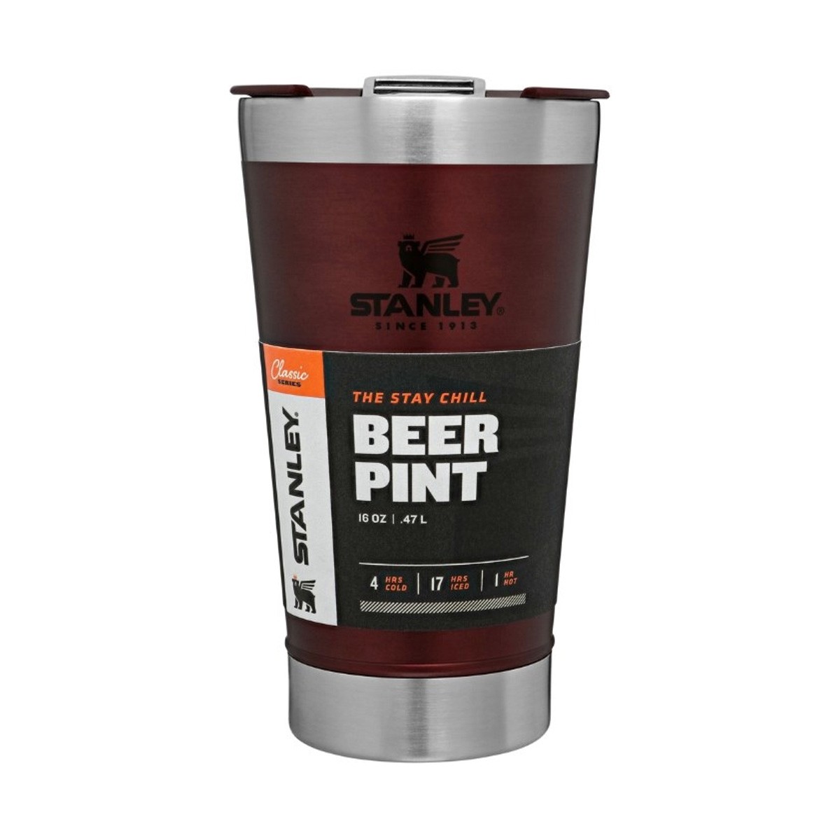 Copo Térmico de Cerveja Stanley 473 ml com Tampa Wine - CASACASO COMERCIO E  SERVICOS LTDA