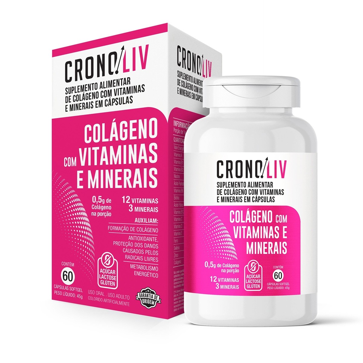 Cronoliv Vitamina C C/ 60 Caps