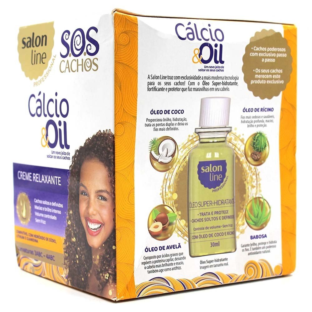 Comprar Kit Guanidina S O S Calcio E Oil Salon Line