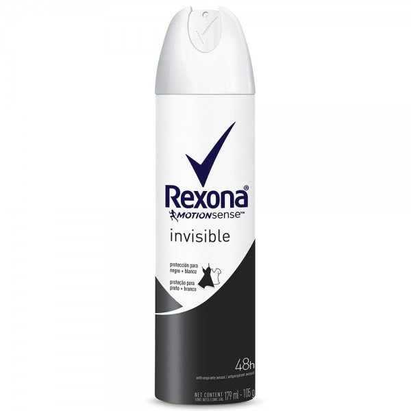 DESODORANTE AEROSOL REXONA INVISIBLE FEMININO 90G