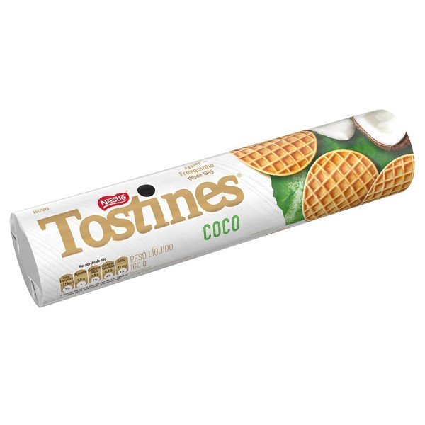 comprar biscoito tostines coco 160g nestlé drogaria