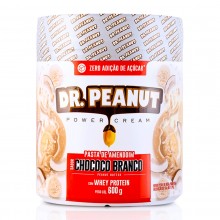 Pasta Amendoim Dr.Peanut Whey Protein Z. Açucar Leite em Pó 600g - Covabra