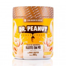 Pasta de Amendoim Dr Peanut Brigadeiro Com Whey Protein 650g -  Suplementaria - Compre Suplementos como Whey Protein.