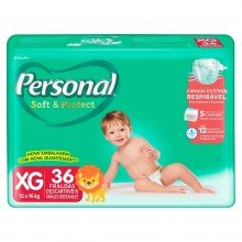 Fraldas Personal Baby Premium Pants Xxg 16 Unidades