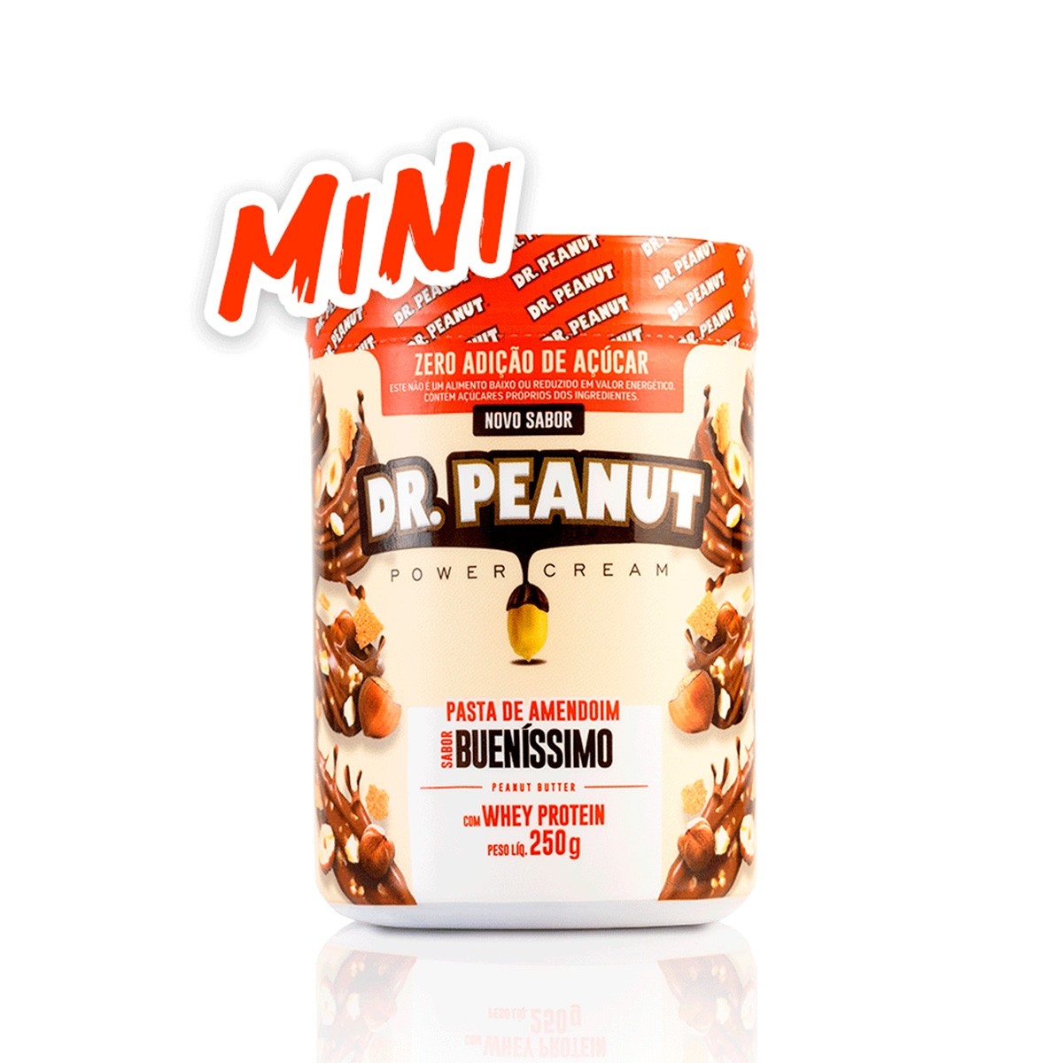 Pasta Dr Peanut com Whey Protein 650g - Escolha seu sabor