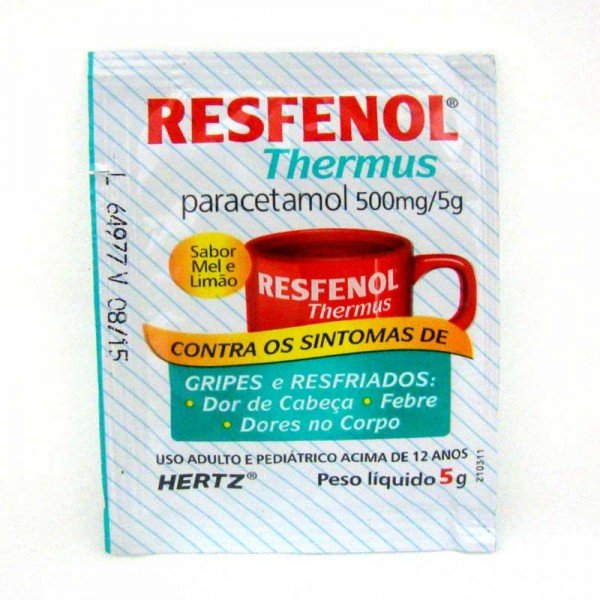 Comprar Resfenol Thermus Sabor Mel e Limão Com 1 Sache de 5g