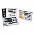 Kit Acessórios Chef Aço Inox Com 6 Peças Preto Ref.:14029 Brasfoot