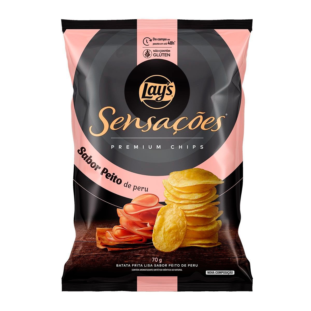 Comprar Batata Frita Lisa Peito de Peru Sensações 70G