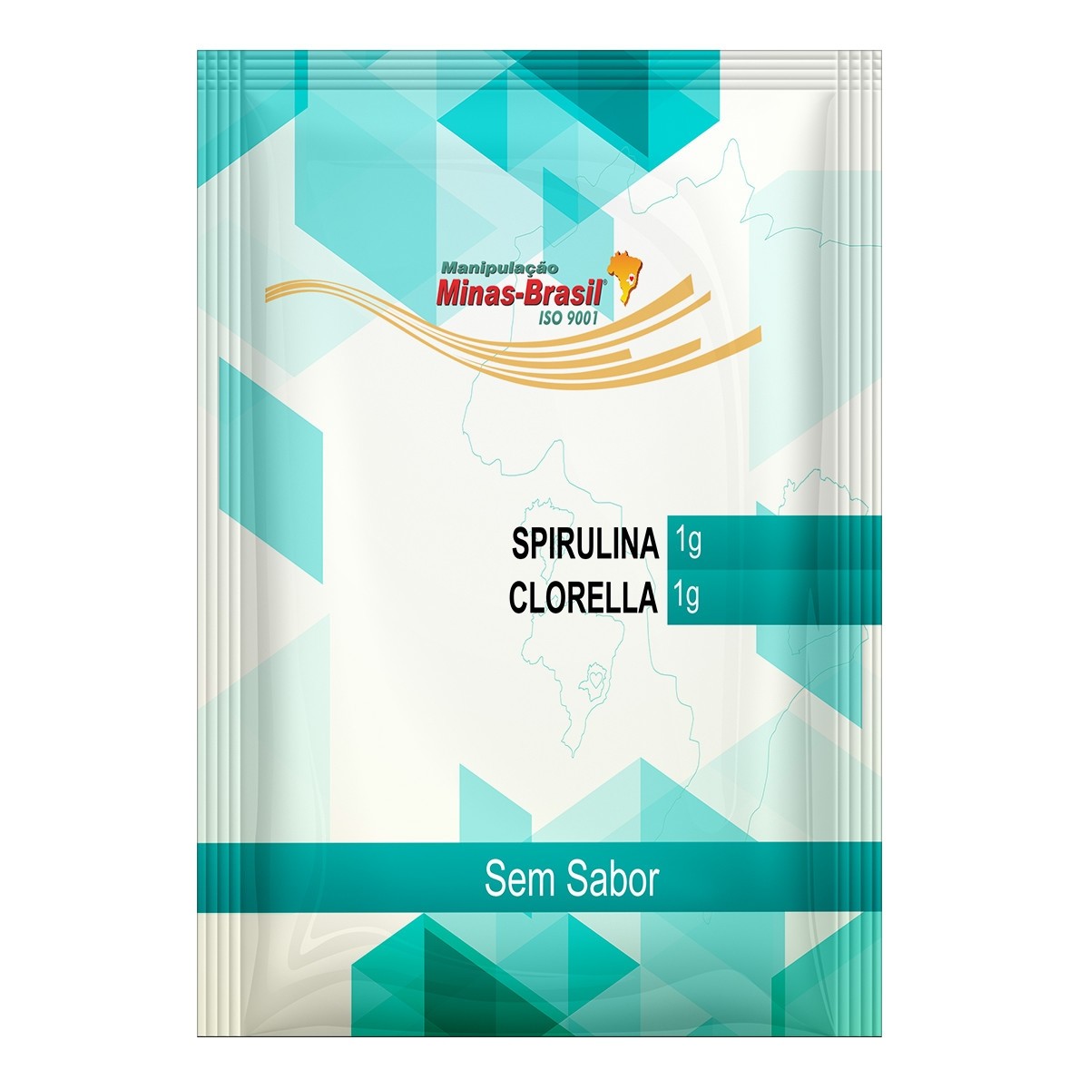 Comprar Spirulina Clorella Sem Sabor – 60 Sachês