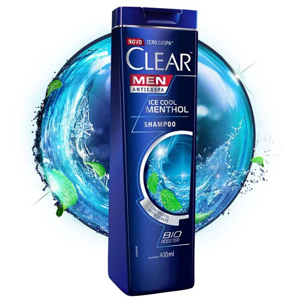 Shampoo Clear Ice Cool Menthol Homecare
