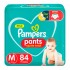 Fralda Pampers Pants Ajuste Total M 84 Unidades