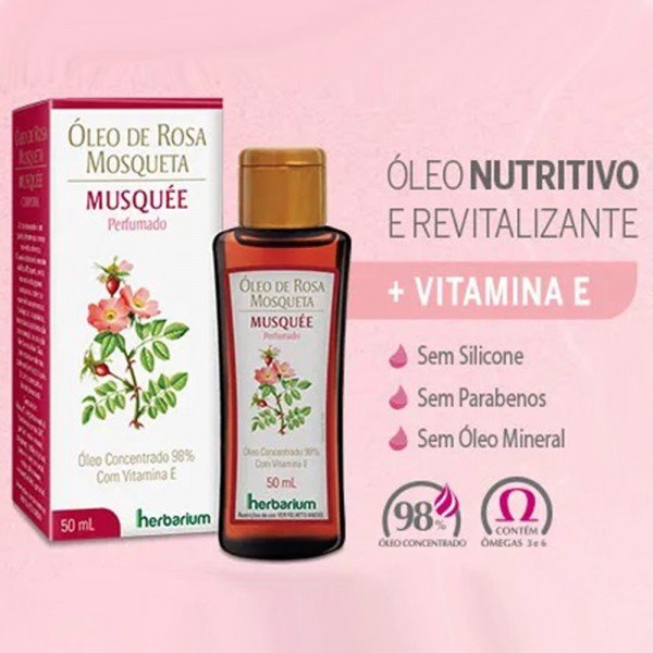 Comprar Óleo de Rosa Mosqueta 50Ml | Drogaria Minas-Brasil