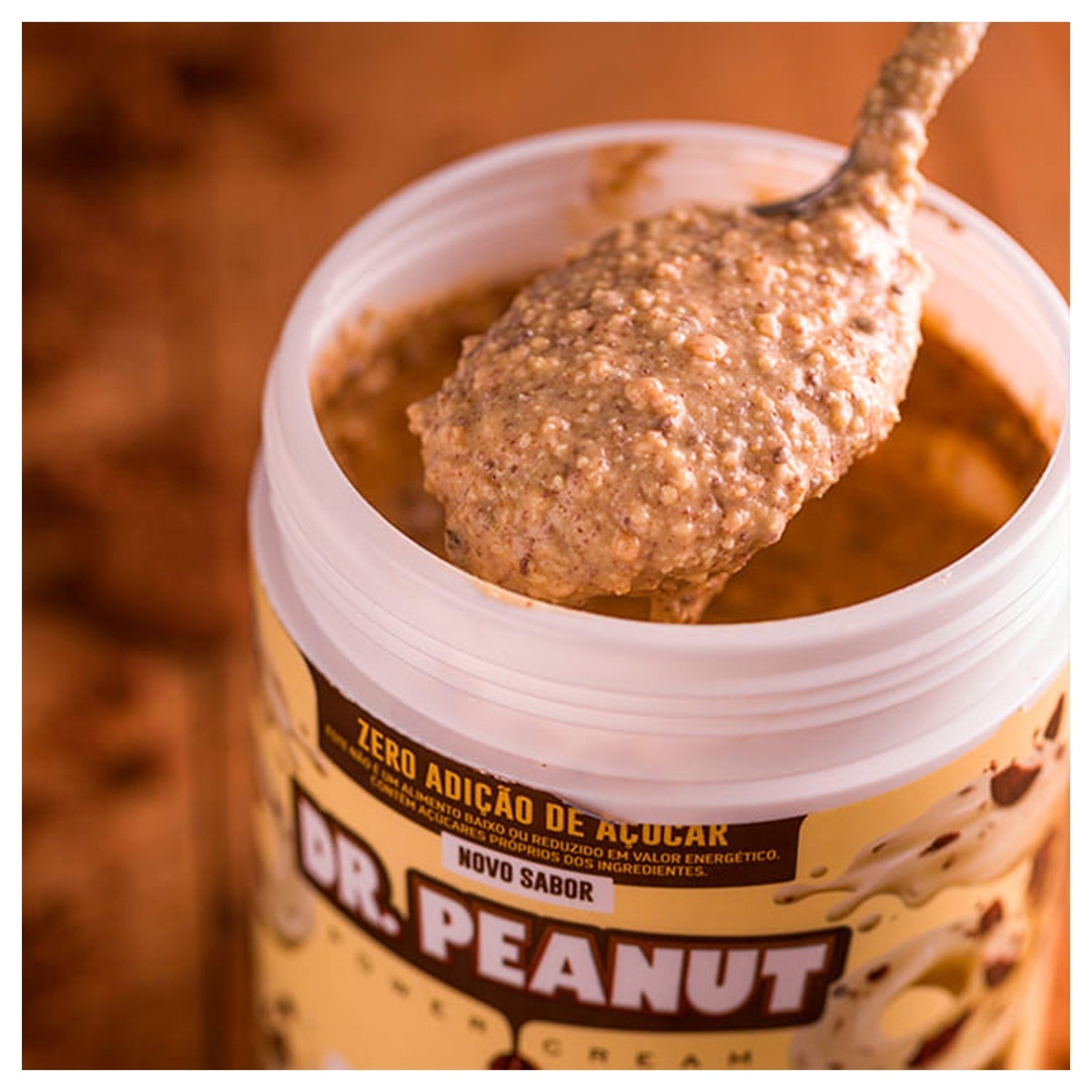 Kit C/2 Pasta de amendoim Dr Peanut Buenissimo 600g : :  Alimentos e Bebidas