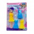 Boneca Beautiful Happy Hour Girl Com 4 Vestidos Ref: 836 Royal Toys