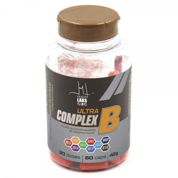 Ultra Complex B Health Labs Com 60 Cápsulas | Drogaria