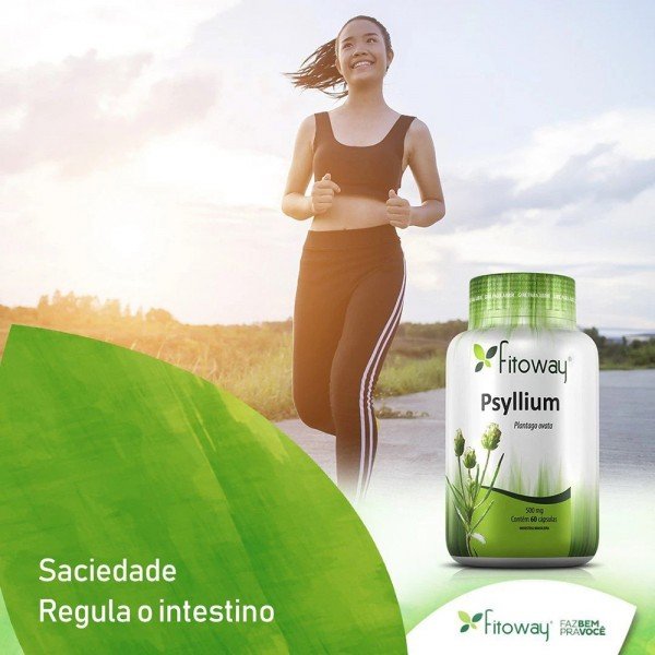 Comprar Psyllium 500Mg Fitoway Com 60 Cápsulas | Drogaria