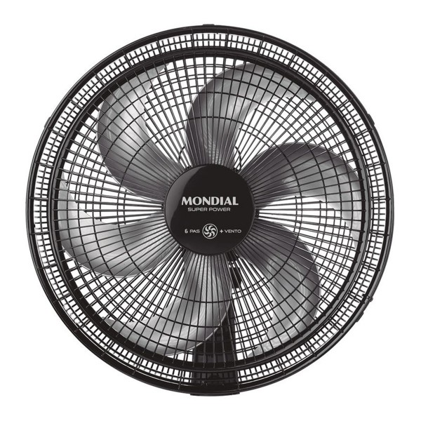 Ventilador De Mesa Super Power 30Cm 6 Pás 127V Vsp-30-B