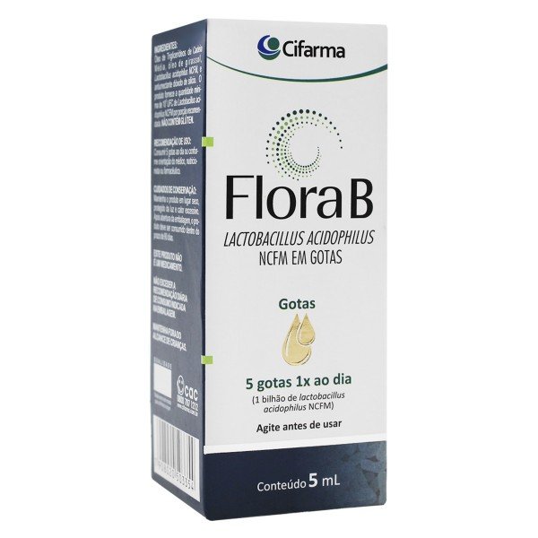 Flora B Gotas 5Ml Cifarma | Drogaria Minas-Brasil