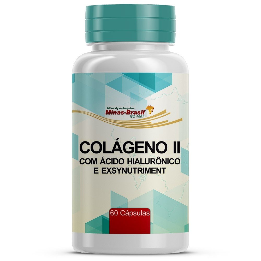 Colágeno Tipo 2 - 40mg + Ácido Hialurônico 100mg