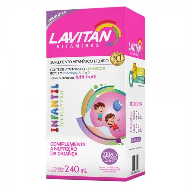 Comprar Lavitan Solução Oral ml Cimed Drogaria