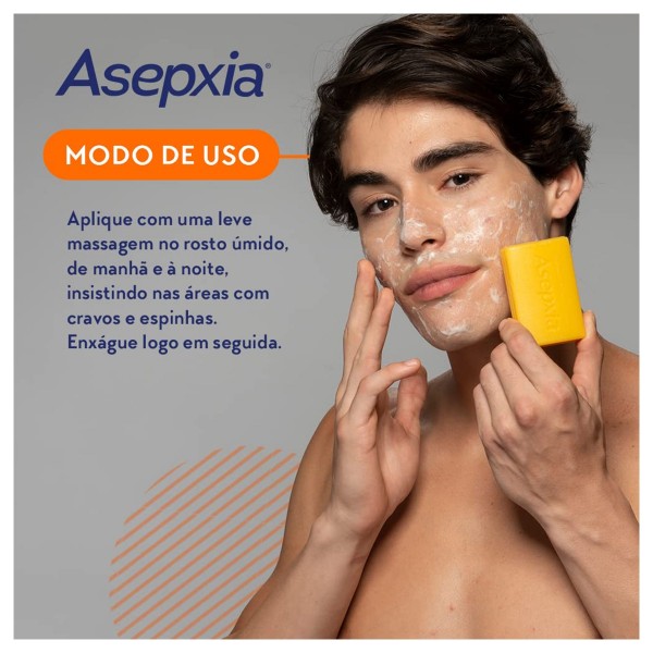 Sabonete Antiacne Com Enxofre Antioleosidade Com G Asepxia