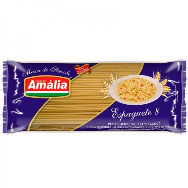 Comprar Macarrão Santa Amália Espaguete 1kg | Drogaria