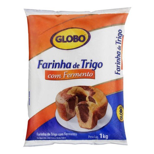 Comprar Farinha De Trigo Com Fermento Globo 1kg Drogaria 8067