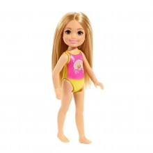 Barbie Boneca com prancha de surfe e cachorrinho de estimação, boneca